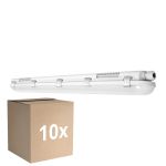Fordelspakke 10x Ledvance LED Vandtæt Lysrender Fugttæt 32W 4000lm - 830 Varm Hvid | 120cm 