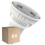 Fordelspakke 6x Osram LED Superstar Reflektor Spot GU10 PAR16 4.2W 400lm 55D - 830-840-865 CCT | Erstatter 55W