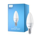 Philips Corepro LED Kerte E14 matt 5W 470lm - 840 kold hvid | erstatter 40W