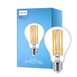 Philips Corepro LED Pære E27 Pære klar 17W 2452lm - 827 ekstra varm hvid | erstatter 150W