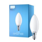 Philips Corepro LED Kerte E14 matt 6.5W 806lm - 840 kold hvid | erstatter 60W