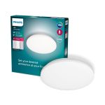 Philips LED Loftlampe Izso Hvid 24W 2500lm - 827-865 Justerbar Hvid | Dæmpbar - Fjernbetjening