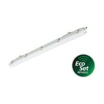 Philips LED Vandtæt Lysrender Ledinaire EcoSet 35W 4800lm - 840 Kold Hvid | 120cm - Erstatter 2x36W