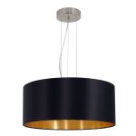 Eglo Pendel Lampe Maserlo Stål Satin Nikkel | Egnet til 3x E27