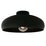 Eglo Loftlampe Mogano Stål Sort | Egnet til E27