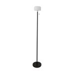 Eglo Gulvlampe Montapalma-L Solar Stål Sort 2W 190lm - 830 Varm Hvid | IP54 - Dæmpbar - USB-C