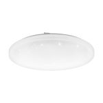 Eglo Væg og Loftlampe Frania-S Stål Hvid 5.5W 600lm - 830 Varm Hvid | IP20 