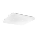 Eglo Væg og Loftlampe Frania-S Stål Hvid 14.6W 1600lm - 830 Varm Hvid | IP20 
