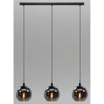 Eglo Pendel Lampe Ariscani Stål Sort | Egnet til 3x E27