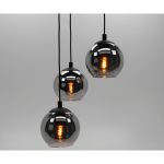 Eglo Pendel Lampe Ariscani Stål Sort | Egnet til 3x E27