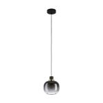 Eglo Pendel Lampe Oilella Stål Sort Guld | IP20 - Egnet til 1x E27 