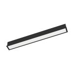 Eglo Forsænket Lys Salitta Aluminium Sort 14W 1680lm - 830 Varm Hvid | IP65