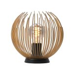 Eglo Bordlampe Venezuela Sort, Guld | Egnet til 1x E27