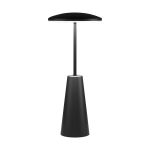 Eglo Bordlampe Piccola Stål Sort 2W 270lm - 824-830-840 CCT | IP54 - Touch Dæmpbar - USB-C