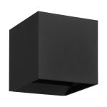 Eglo Vægbelysning Calpi 3 Aluminium Sort Up & Down 2.8W 420lm - 830 Varm Hvid | IP54