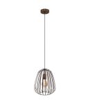 Eglo Pendel Lampe Espinal Stål Bronze | IP20 - Egnet til 1x E27 