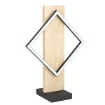 Eglo Bordlampe Boyal Træ Sort, Brun 13W 1750lm - 830 Varm Hvid