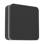 Eglo Vægbelysning Pedersano Aluminium Sort 8W 800lm - 827-840-865 CCT | IP44
