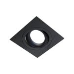 Noxion Forsænket Spot Boxi MR16 Vipbar sort | Udsnit 80mm - GU10 sokkel