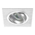 Noxion Forsænket Spot Boxi MR16 Vipbar Aluminium | Udsnit 80mm - GU10 sokkel