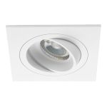 Noxion Forsænket Spot Boxi MR16 Vipbar Hvid | Udsnit 80mm - GU10 sokkel
