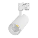 Noxion LED Lysskinner 3-Fase Ecowhite Aluminium Hvid 30W 2960lm 36D - 830 Varm Hvid | UGR <19
