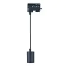 Noxion Skinnespot Pendel Lampe 3-Fase Aluminium Sort | Egnet til 1x GU10