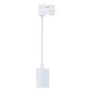 Noxion Skinnespot Pendel Lampe 3-Fase Aluminium Hvid | Egnet til 1x GU10
