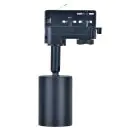 Noxion Lysskinner 3-Fase Aluminium Sort | Egnet til 1x GU10