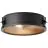 Brilliant Zois Loftlampe Metal Sort | 340mm - Egnet til 2x E27