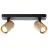 Brilliant Marty Loftlampe Aluminium Sandet Sort Guld 10W 700lm - 830 Varm Hvid | Inkl. 2x GU10
