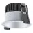 Ledvance LED spot Mørklight Aluminium sølv 8W 680lm 36D - 930 varm hvid | Udsnit 68mm - IP44 - bedste farvegengivelse - dæmpbar