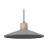 Ledvance Decor Beton/Stål/Træ Pendel Lampe 320 Mørk Grå | Egnet til E27