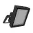 Ledvance LED Projektør High Mast Aluminium Sort 470W 70000lm 90D - 740 Kold Hvid | IP66 - Symmetrisk - Ekskl. Driver