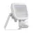 Ledvance LED Projektør Aluminium Hvid 8W 1100lm 100D - 830 Varm Hvid | IP65 - Bevægelses- Og Lyssensor - Symmetrisk