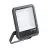 Ledvance LED Projektør Aluminium Sort 100W 15000lm 100D - 840 Kold Hvid | IP66 - Lyssensor - Symmetrisk