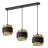 Ledvance Decor Hornet Pendel Lampe Lineær Sort | Egnet til 3x E27