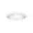 Sylvania LED Downlight Insaver Slim 225 Aluminium Hvid 41W 4800lm 70D - 830 Varm Hvid | Udsnit 225mm - IP44 - Dæmpbar