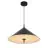 D'Lite Pendel Lampe Crochte Metal Og Plast  Matt Sort | Egnet Til 3x E27