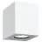 Nordlux Canto Kubi 2 Vægbelysning Aluminium Hvid Up & Down - 10.6W 500lm - 830 Varm Hvid | IP44