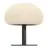 Nordlux Bordlampe Sponge Batteri Sort 4.8W 300lm - 827 Ekstra Varm Hvid | 3-Trin Dæmpbar