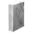 Nordlux Fold 10 Vægbelysning  Stål Sølv Up & Down 10.4W 225lm - 830 Varm Hvid