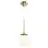 Nordlux Grant Pendel Lampe Glas Guld | Egnet til E14
