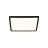 Nordlux LED Loftlampe Oja 29 Firkant Sort 14.5W 1600lm - 830-840 CCT | 3-Trin Dæmpbar 