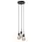 Nordlux Paco Pendel Lampe Metal 3-Spot Sort | Egnet til 3x E27
