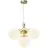 Nordlux Pendel lampe Ivona 4x E27 Messing - Metal | Max. 28W
