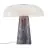 DFTP by Nordlux Bordlampe Glossy Marmor og Glas Grå | 320mm - Egnet til 1x E27