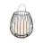 Nordlux Bordlampe Jim To-Go Portable Batteri Metal Sort 3W 300lm - 827 Ekstra Varm Hvid | 3-Trin Dæmpbar 