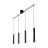 Nordlux Vico Pendel Lampe Metal Sort | Egnet til 4x GU10