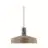 Nordlux Elvas Marble Pendel Lampe Metal Brun | Egnet til 1x E27